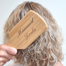 Load image into Gallery viewer, Mermaid Locks Bamboo Hair Brush