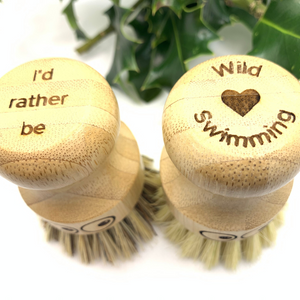 Eco Washing Up Scrubbers (pair) Crazy Wild Swimmer