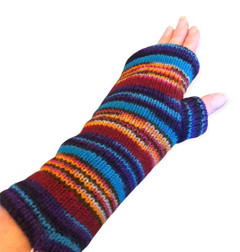 Woolly Fingerless Handwarmers